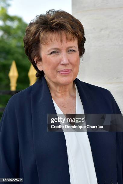 French Minister of Culture Roselyne Bachelot attends the Andam Fashion Awards 2021 photocall on July 01, 2021 in Paris, France.