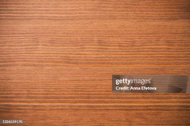 perfect texture of brown wooden surface. flat lay style, close up. concept of renovation in your interior. copy space for text or design - veio-de-madeira imagens e fotografias de stock