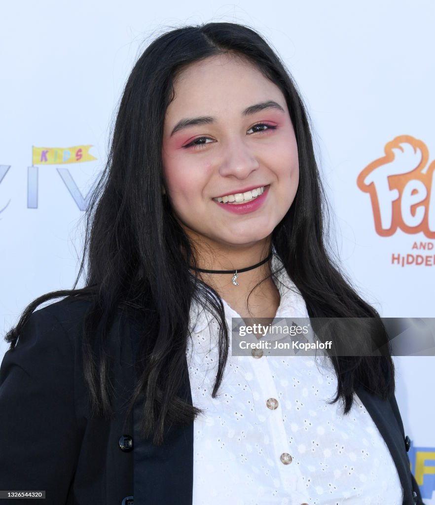 Addison Gibbs arrives at the Los Angeles Premiere Of