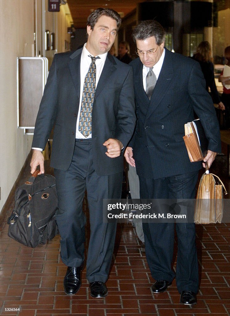Andrew Luster, left, heir to the 30 million Max Factor cosmetics... News Photo Getty Images