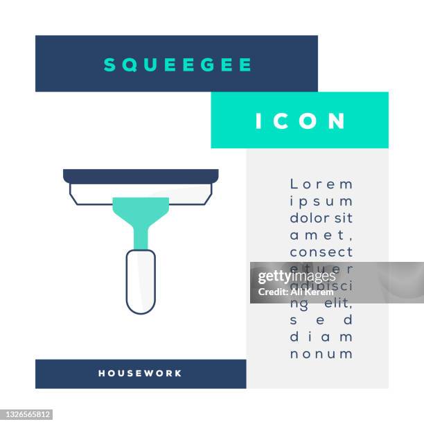 squeegee icon - blank spray bottle stock illustrations