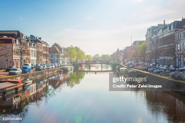 city of haarlem in the netherlands - haarlem netherlands stock pictures, royalty-free photos & images