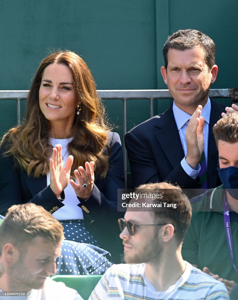Wimbledon Celebrity Sightings - Day 5