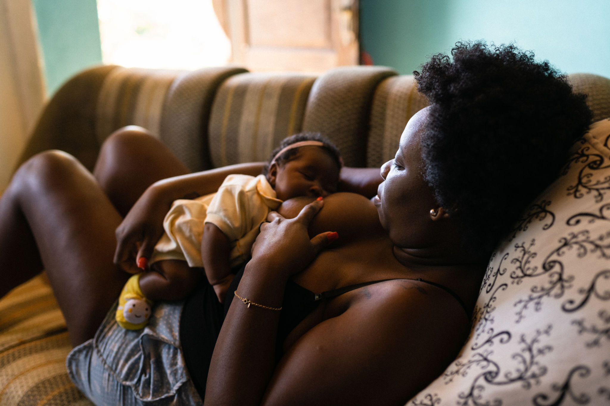 black mother postpartum