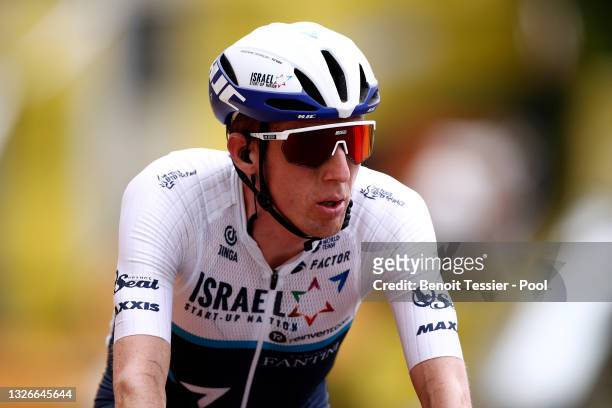 Dan Martin of Ireland and Team Israel Start-Up Nation at arrival during the 108th Tour de France 2021, Stage 7 a 249,1km km stage from Vierzon to Le...