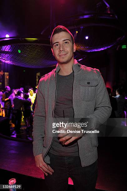 Vinny Guadagnino attends Gallery Nightclub on November 12, 2011 in Las Vegas, Nevada.