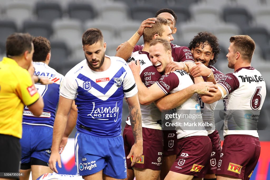 NRL Rd 16 - Bulldogs v Sea Eagles