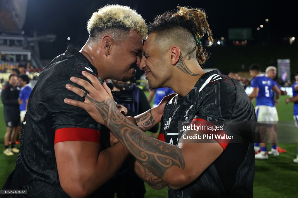 Maori All Blacks v Manu Samoa