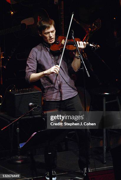 Zach Brock of Tin Can Buddah performs at Bomhard Theater on November 12, 2011 in Louisville, Kentucky.