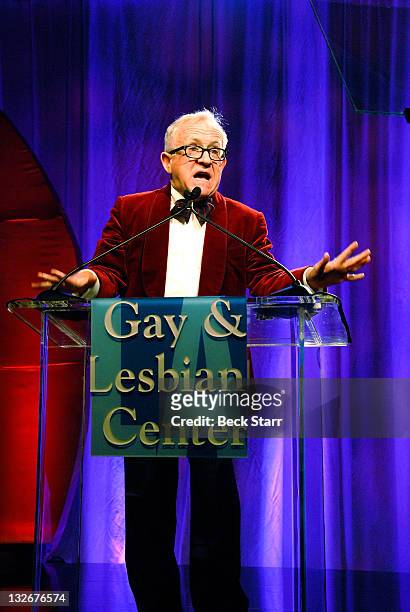Leslie Jordan host's The L.A. Gay & Lesbian Center's "40 Years of Family" gala at Westin Bonaventure Hotel on November 12, 2011 in Los Angeles,...