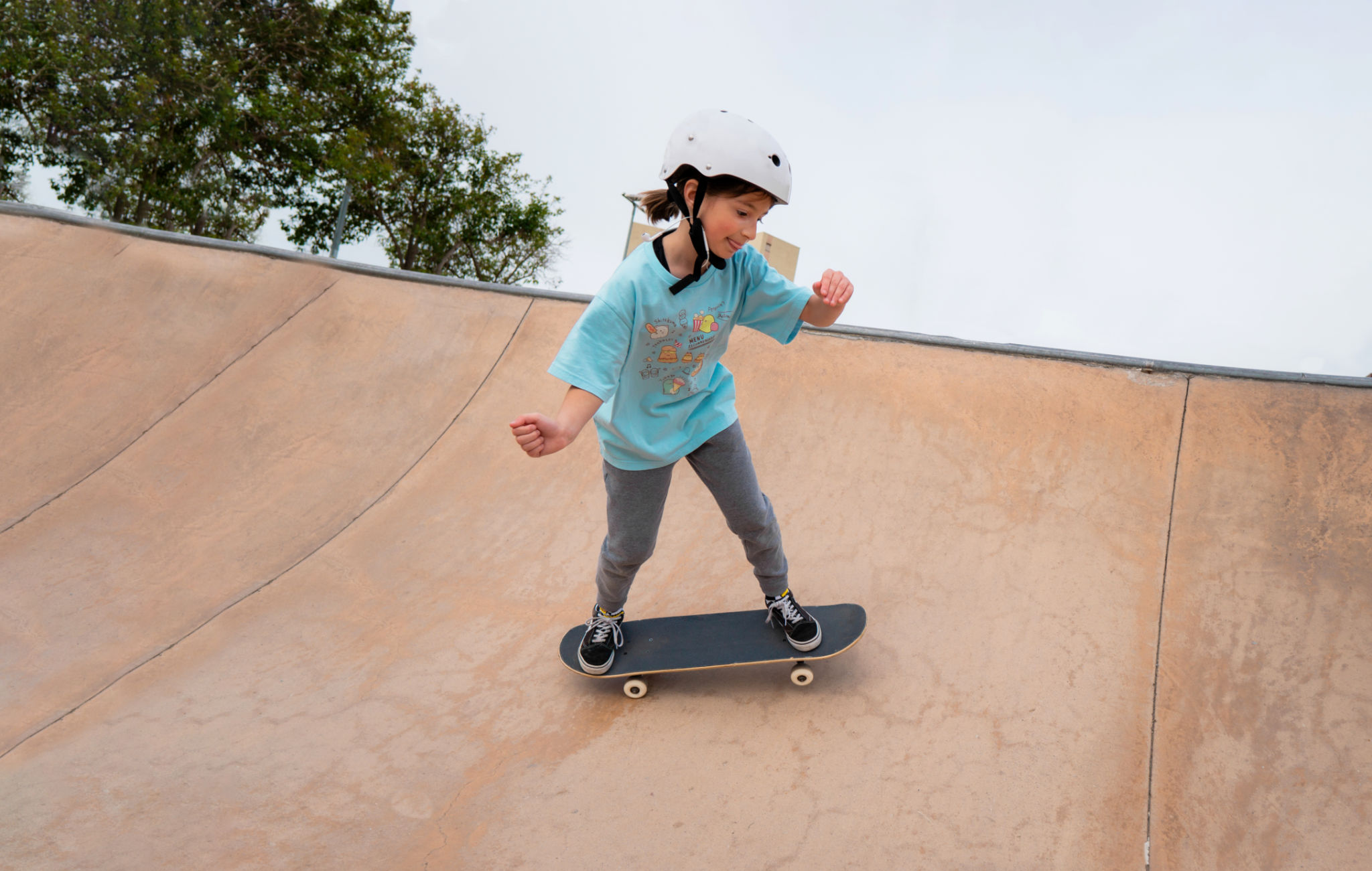 girl skateboarding