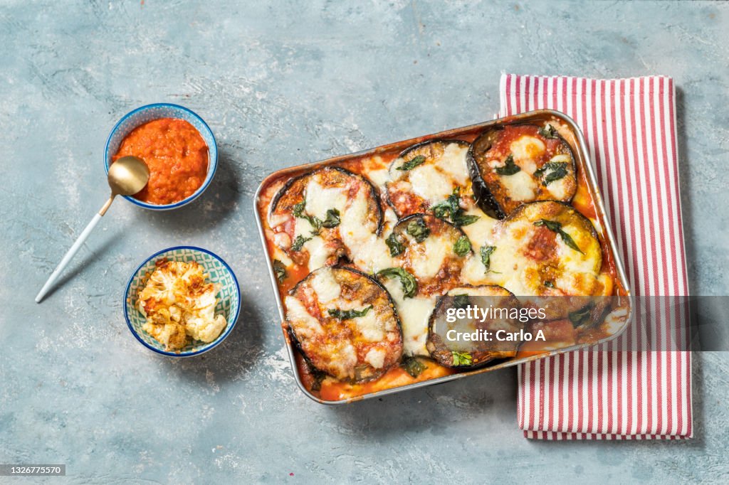 Parmigiana Aubergines