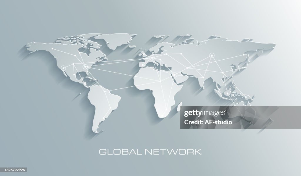 Global Connections Map