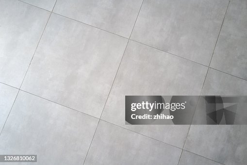 Overlooking an empty tile floor Overlooking an empty tile floor