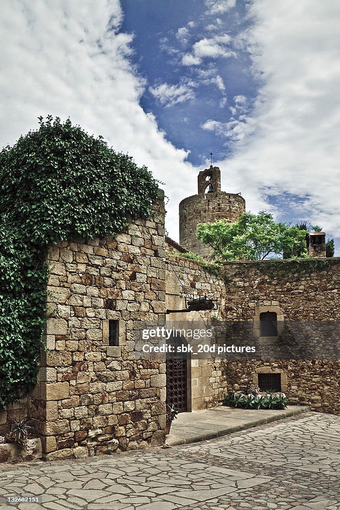 Romanesque tower