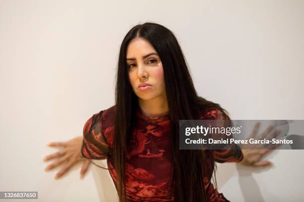 Spanish singer Mala Rodriguez presents her book 'Como Ser Mala' on July 03, 2021 in Malaga, Spain.