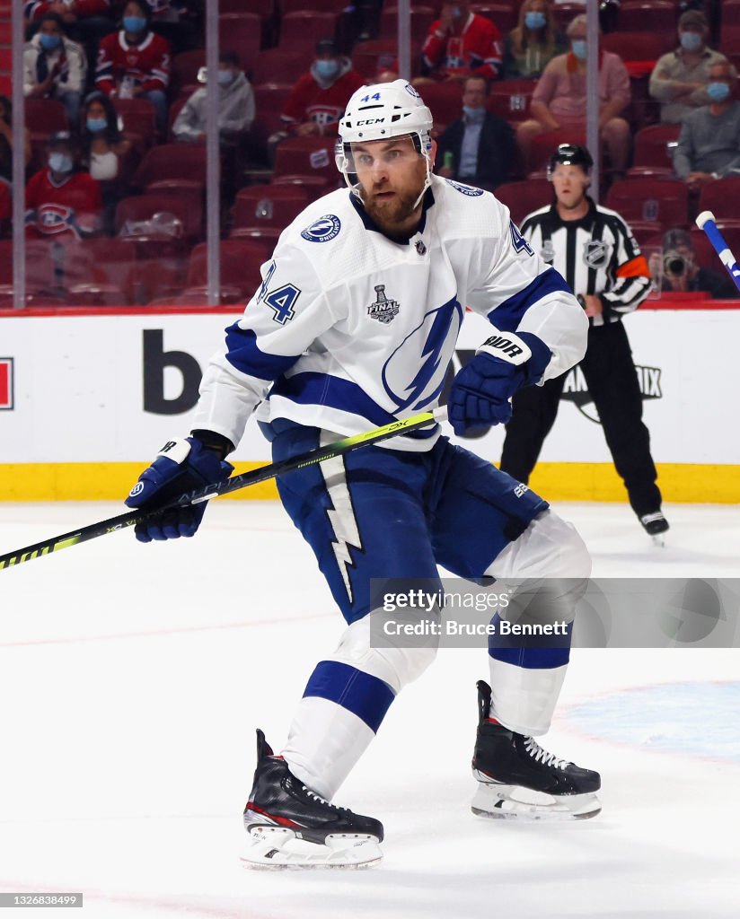 Jan Rutta Jan Rutta of the Tampa Bay Lightning skates against the Montreal ...