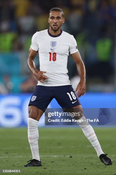 Mar during the UEFA Euro 2020 Championship Quarter-final match between Ukraine and England at Olimpico Stadium on July 03, 2021 in Rome, Italy.