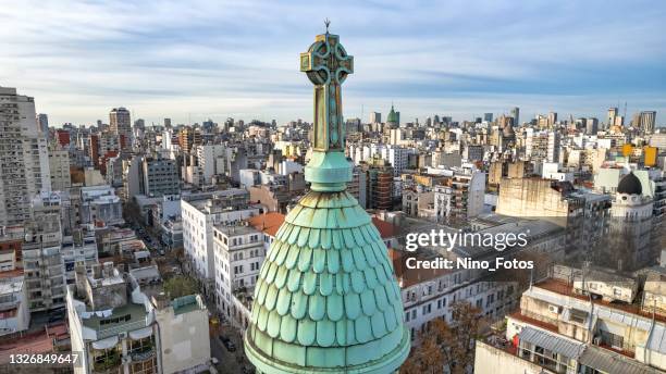 santa rosa de lima - buenos aires - argentina - buenos aires rooftop stockfoto's en -beelden