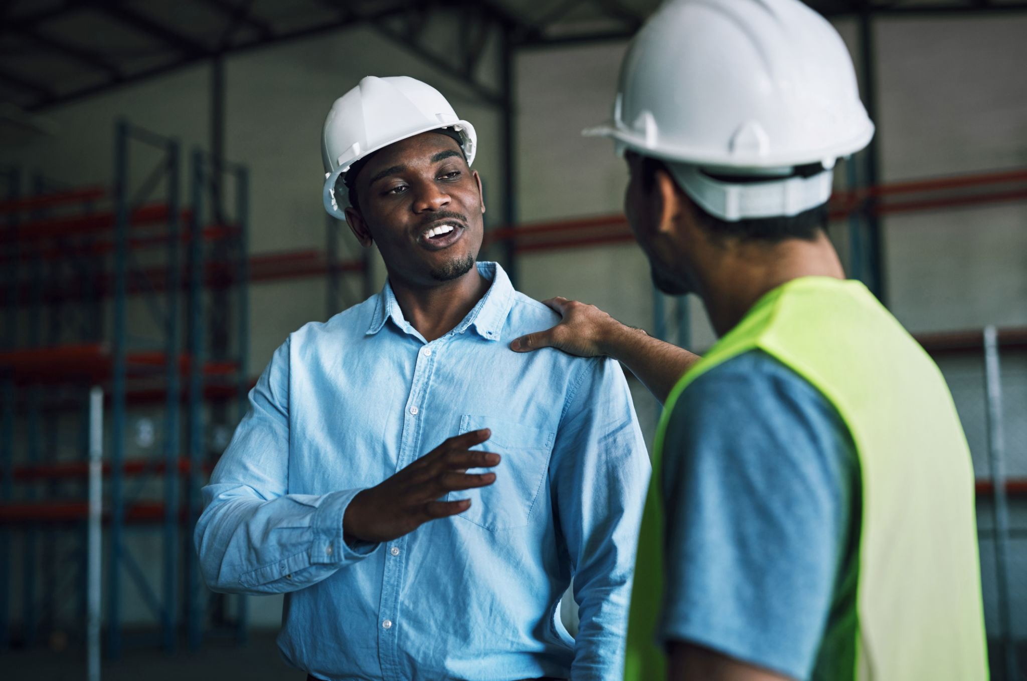 construction worker comfort