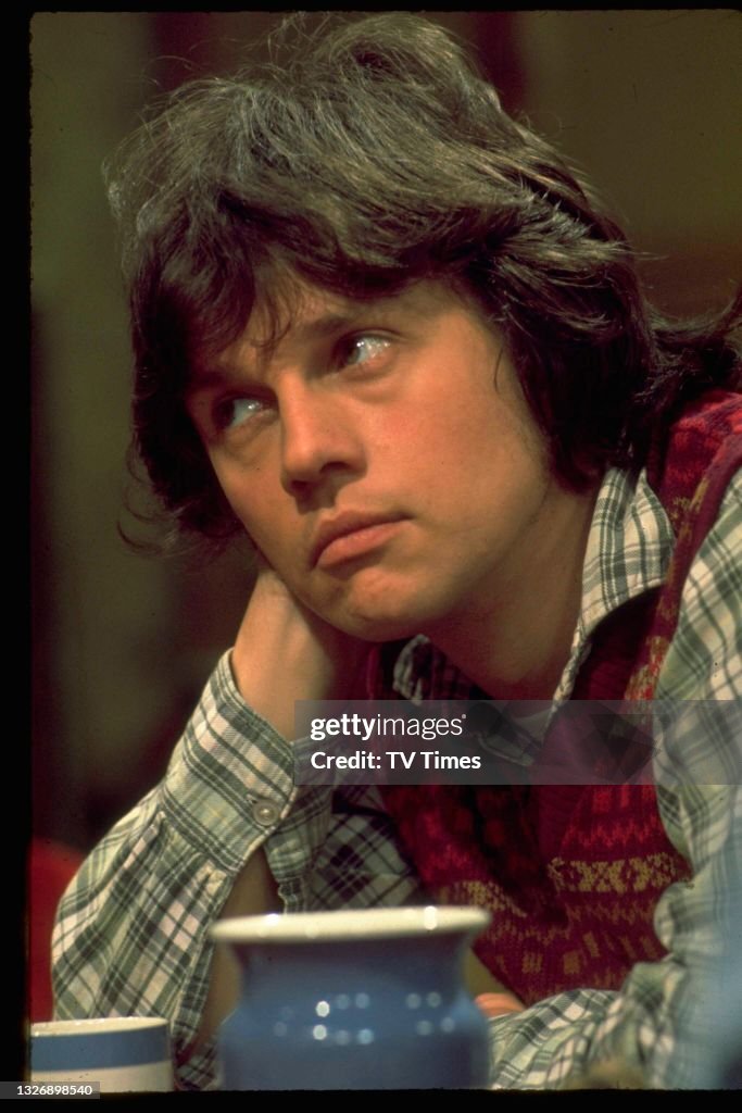 Actor Frazer Hines in character as Joe Sugden in television soap... News Photo Getty Images