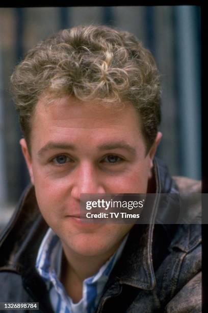 English singer Michael Ball, circa 1989.