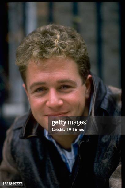 English singer Michael Ball, circa 1989.