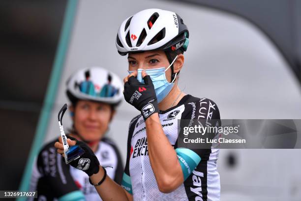 Ane Santesteban Gonzalez of Spain and Team BikeExchange at start during the 32nd Giro d'Italia Internazionale Femminile 2021, Stage 3 a 135km stage...