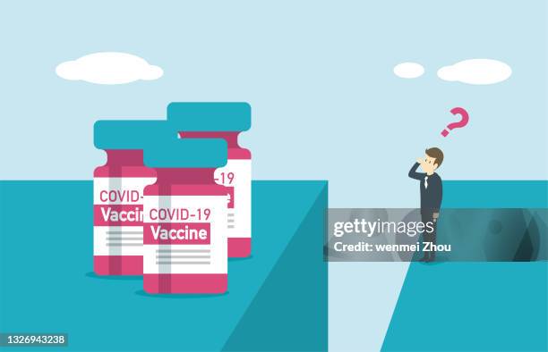covid-19 vaccine - return to work after covid stock illustrations