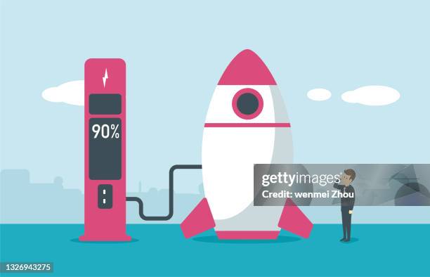 aufladung - rockets v thunder stock-grafiken, -clipart, -cartoons und -symbole