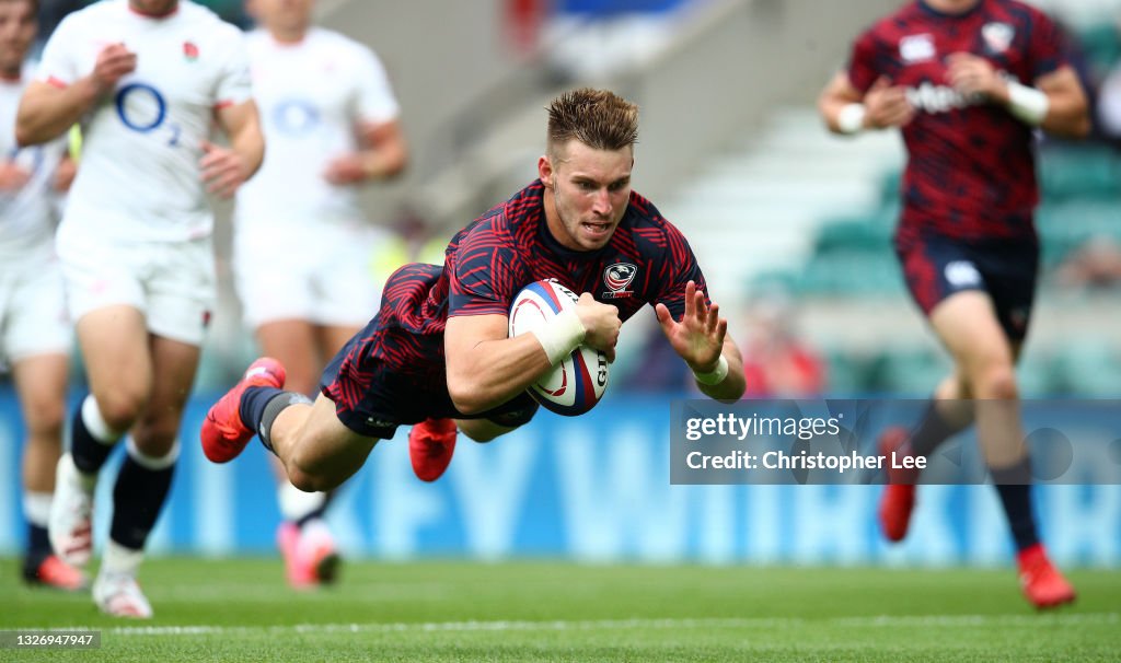 England v USA - Summer International