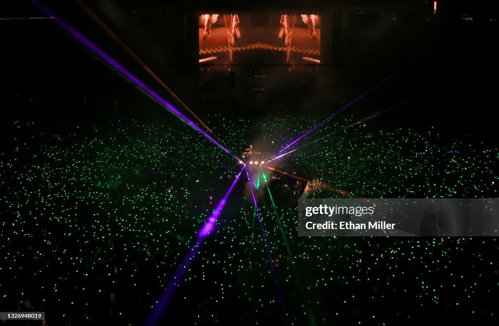 DJ/producer Illenium performs during his three-set show