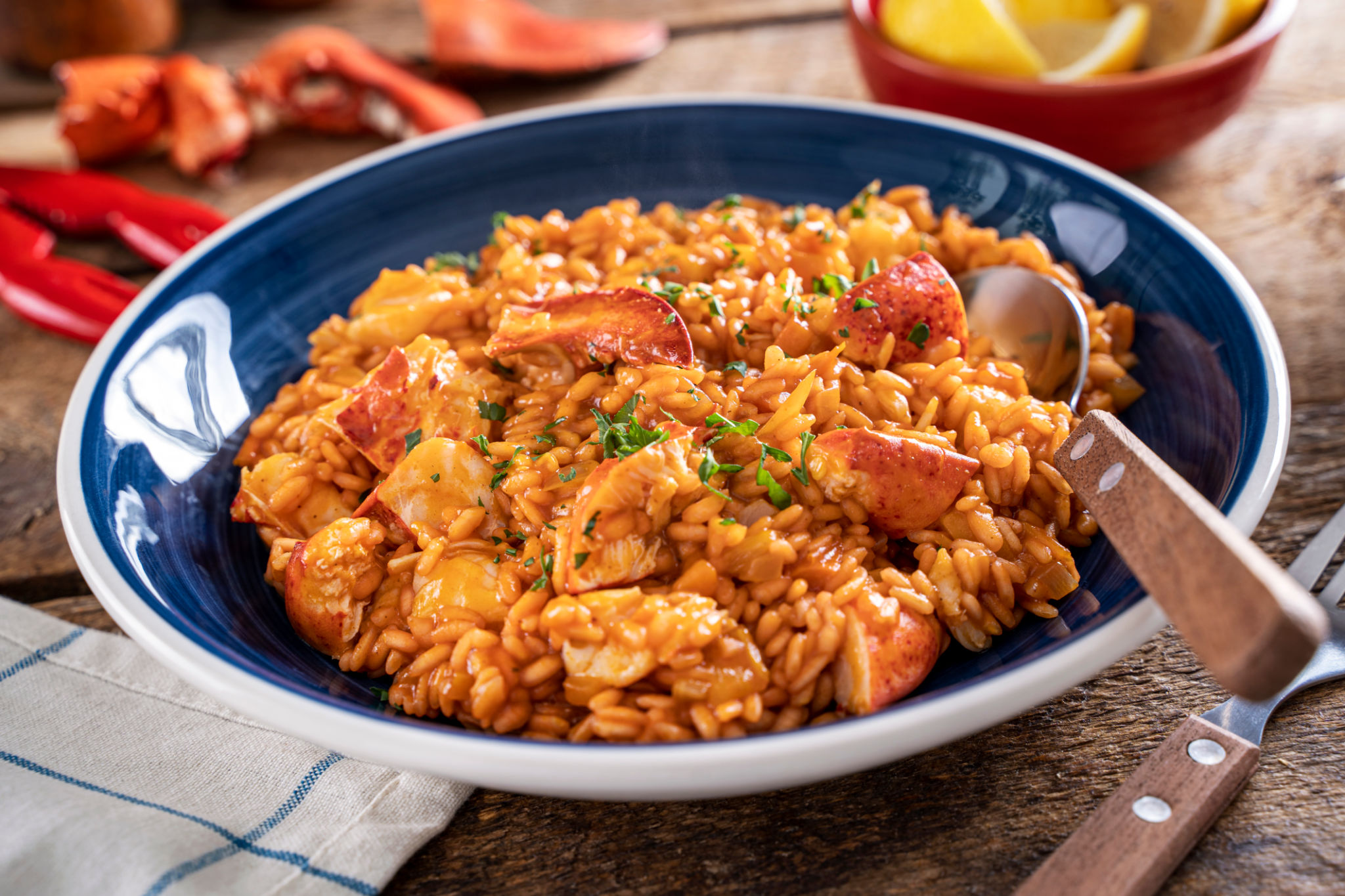 lobster risotto