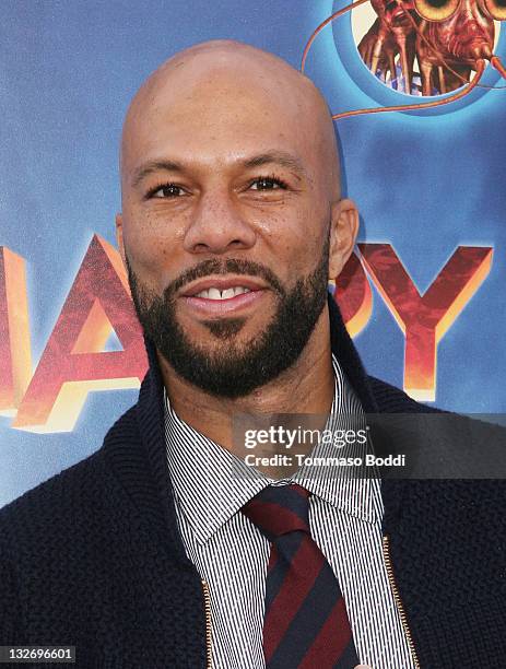 Hip-Hop artist/Actor Common attends the "Happy Feet Two" Los Angeles premiere held at the Grauman's Chinese Theatre on November 13, 2011 in...