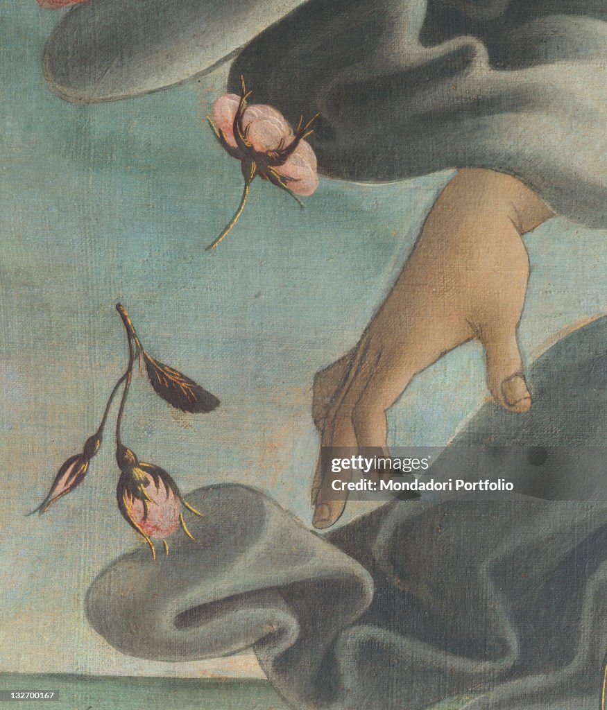 The Birth of Venus, by Sandro Filipepi Known as Botticelli, 1484 - 1485 about, 15th Century, tempera on canvas, cm 184,5 x 285,5 .