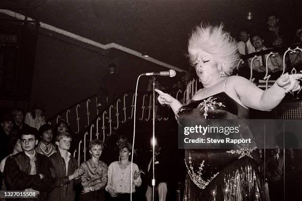 Divine, The Embassy Club 2/19/83.