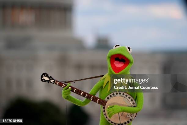 International film and television star and the world’s most famous amphibian, Kermit the Frog performs for “A Capitol Fourth,” live from Washington,...