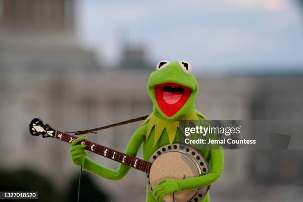 International film and television star and the world’s most famous amphibian, Kermit the Frog performs for “A Capitol Fourth,” live from Washington,...