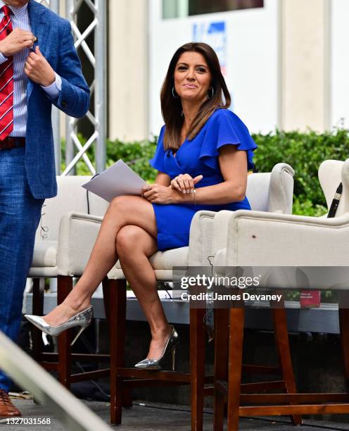 Rachel Campos-Duffy celebrates Independence Day on 'Fox & Friends Weekend' on July 04, 2021 in New York City.
