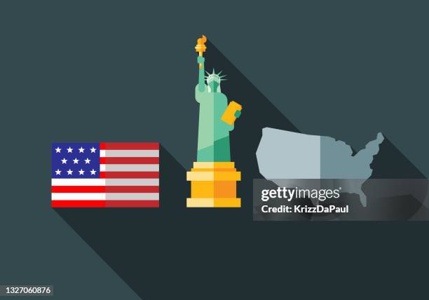 Usa Unity 62 Statue Of Unity Vector High Res Illustrations - Getty Images