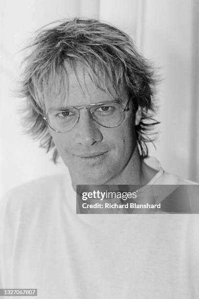 American-French actor Christopher Lambert, photocall, at the Cannes Film Festival in France, circa 1987.