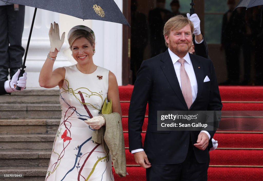 King Willem-Alexander Of The Netherlands And Queen Maxima Visit Berlin - Day One