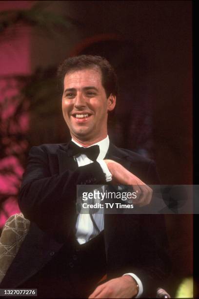 Comedian and television presenter Michael Barrymore, circa 1983.