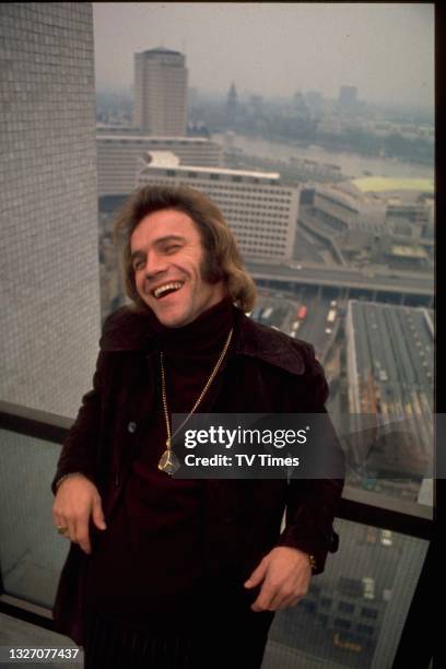 Comedian Freddie Starr, circa 1974.