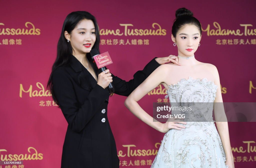 Guan Xiaotong Unveils Her Wax Figure In Beijing