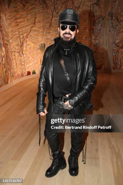 Peter Marino attends the Christian Dior Haute Couture Fall/Winter 2021/2022 show as part of Paris Fashion Week on July 05, 2021 in Paris, France.