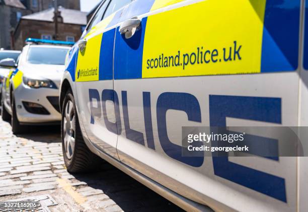 police scotland cars - police scotland stock pictures, royalty-free photos & images