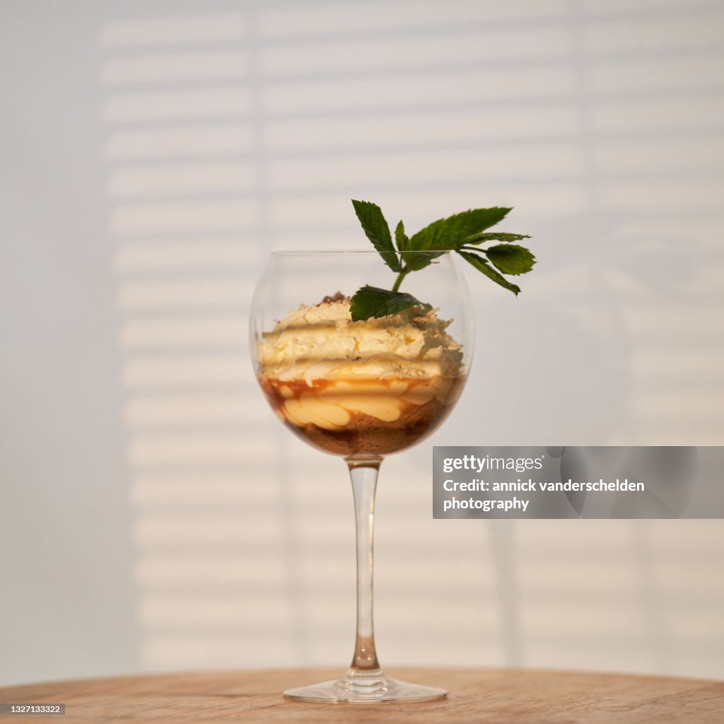 Tiramisu with ladyfingers