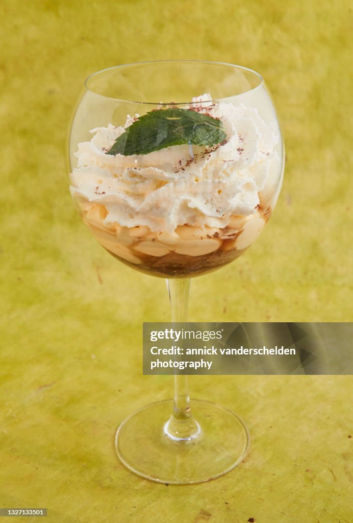 Tiramisu with ladyfingers