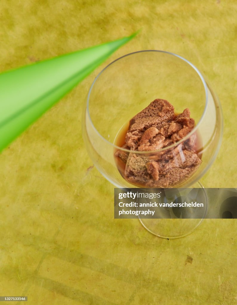 Ladyfingers, espresso and amaretto